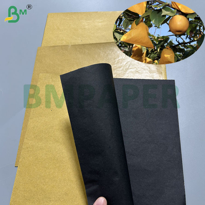 ৫৬ গ্রাম ৩৭০ মিমি ৩৮০ মিমি রোল ব্রাউন ফলের ব্যাগ পেপার ফর ম্যাঙ্গো প্রোটেকটিভ