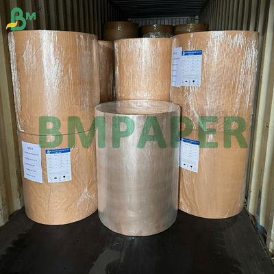 টেকসই সাদা বেস পেপার একপাশে তাপীয় আবরণ সহ রোল ৭০জিএসএম