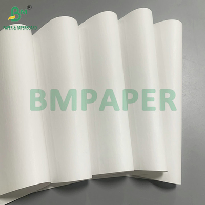উচ্চ সাদা 48gsm 55gsm থার্মাল POS রসিদ কাগজ 1100mm জাম্বো রোল