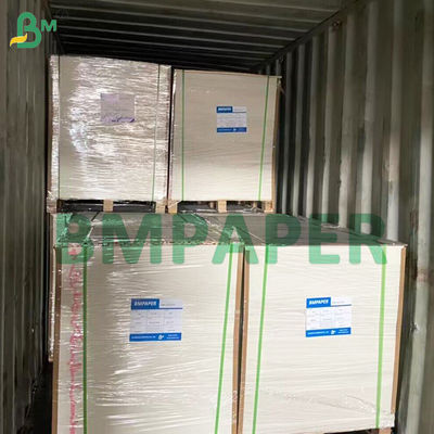 একপাশে লেপা Greaseproof কাগজ বোর্ড সঙ্গে uncoated সাদা পিছনে 275gsm