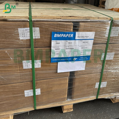 26gsm 28gsm খড়ের মোড়ক কাগজ উচ্চ শক্তি সম্পন্ন পরিবেশ বান্ধব 32MM
