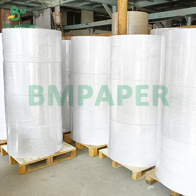 কালো চিত্র 55gsm 65gsm 75gsm 80gsm টপ লেপযুক্ত থার্মাল পেপার জাম্বো রোল