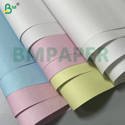 60 গ্রাম 65 গ্রাম 8.5 "X11" হোয়াইট / গোলাপী / ব্লু কার্বনহীন কপি কাগজ