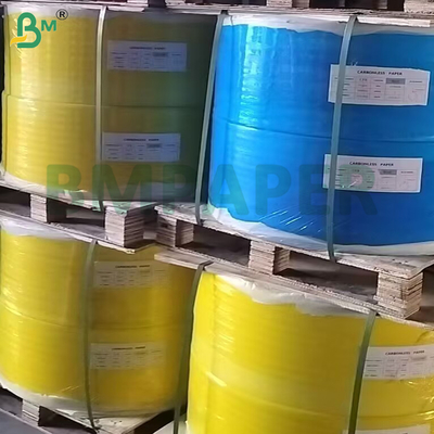 60 গ্রাম 65 গ্রাম 8.5 "X11" হোয়াইট / গোলাপী / ব্লু কার্বনহীন কপি কাগজ