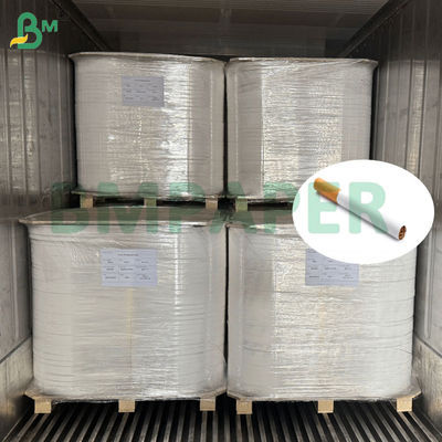 25g 26g সাদা সিগারেট রোলিং পেপার আকার 26.5mm 27mm প্রস্থ