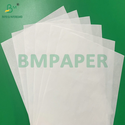উচ্চ-বিশুদ্ধতা সাদা 50gsm গ্লাসাইন কাগজ ধাতু উপাদানগুলির সুরক্ষামূলক ইন্টারলিভিং কাগজের জন্য