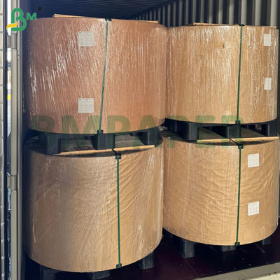 75gsm 80gsm বাদামী টেকসই সিমেন্ট ক্রাফ্ট পেপার প্যাকেজ ব্যাগের জন্য 70cm 80cm