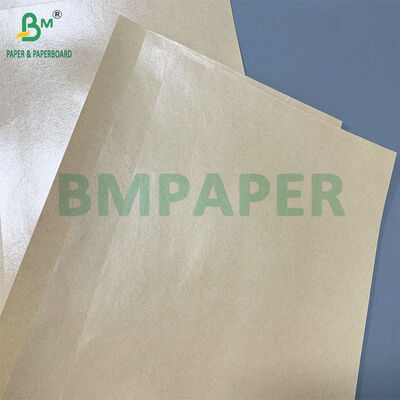 High Strength Waterproof 55gsm Natural Brown Kraft Paper For Hardware Parts Packaging