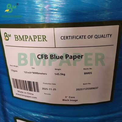 একাধিক রঙ CB CFB CF 60g অটো কপি NCR পেপার, অবিচ্ছিন্ন রসিদের জন্য