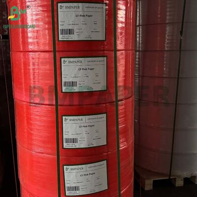 একাধিক রঙ CB CFB CF 60g অটো কপি NCR পেপার, অবিচ্ছিন্ন রসিদের জন্য