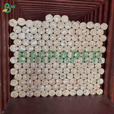 উচ্চ শোষণযোগ্যতা পোল্ট্রি ফার্ম মেঝে কাগজ সাদা 74 সেমি X 200 মিটার রোল