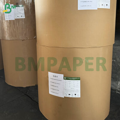 সিগারেটের প্যাকেজিংয়ের জন্য এক-পার্শ্বযুক্ত লেপযুক্ত কাগজ সাদা মসৃণ পৃষ্ঠ