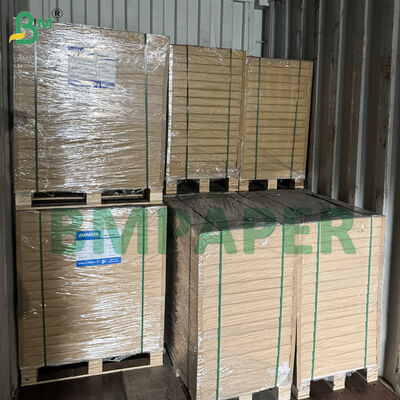 সিগারেটের প্যাকেজিংয়ের জন্য এক-পার্শ্বযুক্ত লেপযুক্ত কাগজ সাদা মসৃণ পৃষ্ঠ