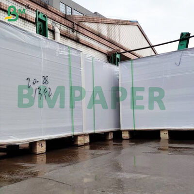 সিগারেটের প্যাকেজিংয়ের জন্য উচ্চ শীট সমতলতা সাদা কার্ডবোর্ড 12pt