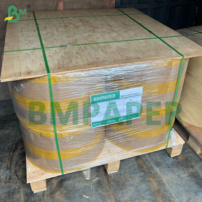 জলরোধী পিই কোটেড ক্রাফট পেপার সাদা হিট সিলযোগ্য ফুড গ্রেড