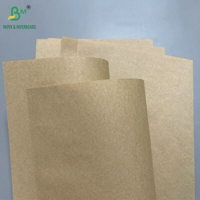 অ-বিষাক্ত গ্রীস প্রতিরোধী 30gsm 35gsm ব্রাউন গ্রীসপ্রুফ পেপার বার্গার চিপসের জন্য স্যান্ডউইচ রোল