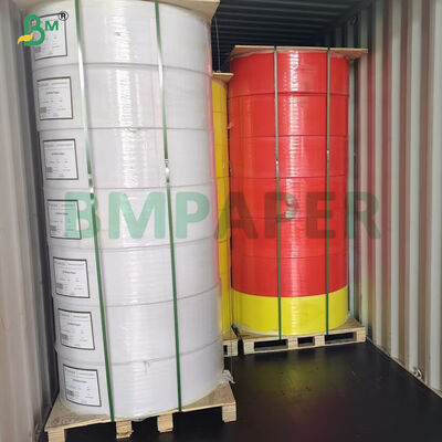 75g এনসিআর কালো ইমেজ সিবি সিএফবি সিএফ গোলাপী কার্বনহীন কাগজ রোল ফ্যাক্টর জন্য