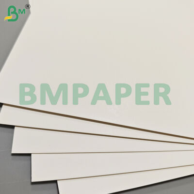 প্যাকেজিংয়ের জন্য 350gsm একপাশে প্রলেপযুক্ত এবং চকচকে সাদা কার্ডবোর্ড