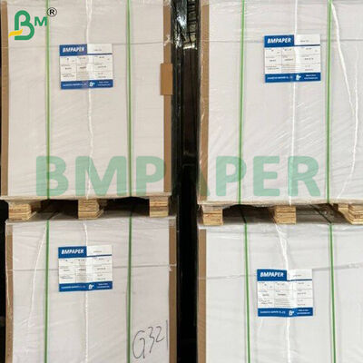 প্যাকেজিংয়ের জন্য 350gsm একপাশে প্রলেপযুক্ত এবং চকচকে সাদা কার্ডবোর্ড