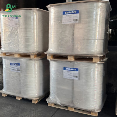 পানীয়ের পাতার প্যাকেজিংয়ের জন্য খাদ্য গ্রেডের স্ট্রা প্যাকেজিং কাগজ 24GSM 28GSM