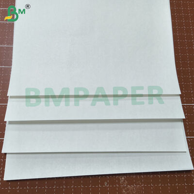 White Ice Cream Cone Wrapping Paper Food Grade Base Paper for Cone Sleeves / Wrappers