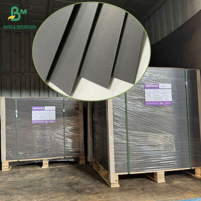 উচ্চ-মানের ওয়াইন প্যাকেজ বক্সের জন্য ১.২ মিমি ১.৫ মিমি ১.৬ মিমি ১.৮ মিমি কালো সলিড বোর্ড