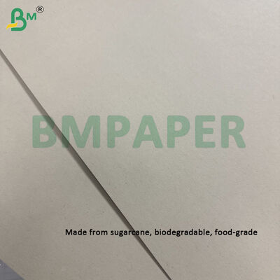 300gsm আনব্লিচড আখের ব্যাগাস পাল্প পেপার শিট বায়োডিগ্রেডেবল সার্টিফাইড 787 মিমি X 1092 মিমি