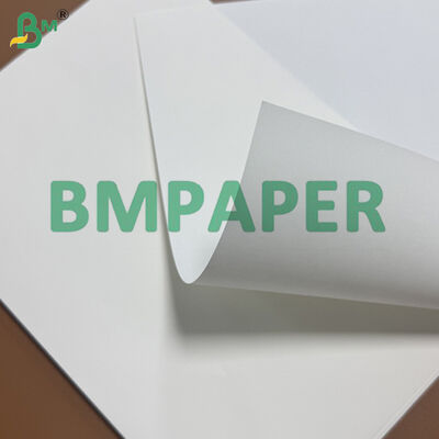 80 গ্রাম উচ্চ সাদা কপি কাগজ জাম্বো রোলস 1055 মিমি 914 মিমি, উজ্জ্বলতা 102%-106%