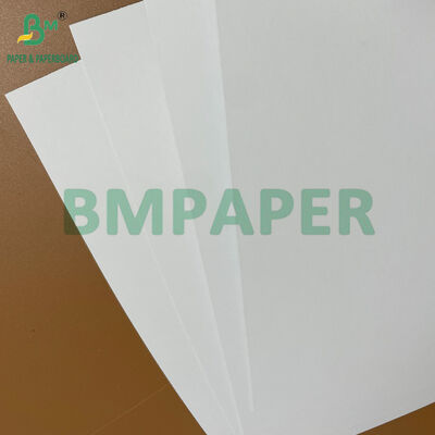 ৩০০জিএসএম ৩৫০জিএসএম ৪০০জিএসএম উজ্জ্বল সাদা ডাবল ফেস কাঠবিহীন কাগজের স্টক
