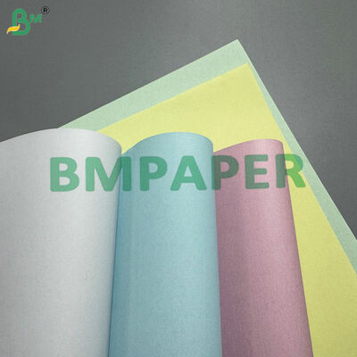 ইনভয়েস, রসিদ এবং অফিস ডকুমেন্টের জন্য 75gsm 80gsm কার্বনলেস কপি পেপার রোলস এবং শিট