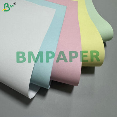 ইনভয়েস, রসিদ এবং অফিস ডকুমেন্টের জন্য 75gsm 80gsm কার্বনলেস কপি পেপার রোলস এবং শিট