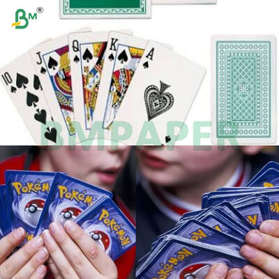 High Stiffness 310gsm Black Core TCG Collectible Card Paper