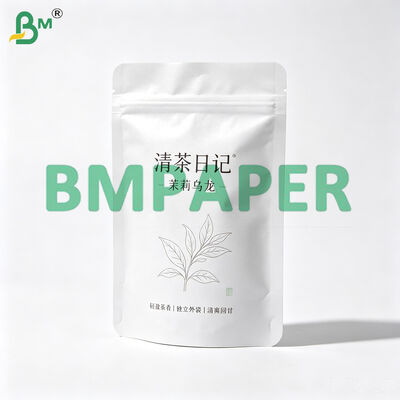 চা ব্যাগের খামের বাইরের আবরণের জন্য C1S ৮০gsm একপাশে গ্লসি কোটিংযুক্ত কাগজ