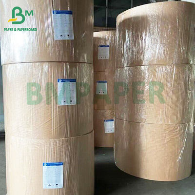 120 সেমি রোল প্রস্থ ফুড গ্রেড 33gsm 35gsm MG হোয়াইট ক্রাফ্ট পেপার রোল